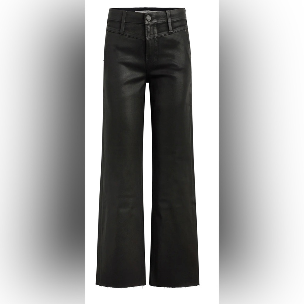 Hudson Rosie High-Rise Front Yoke Wide Leg Ankle Jean